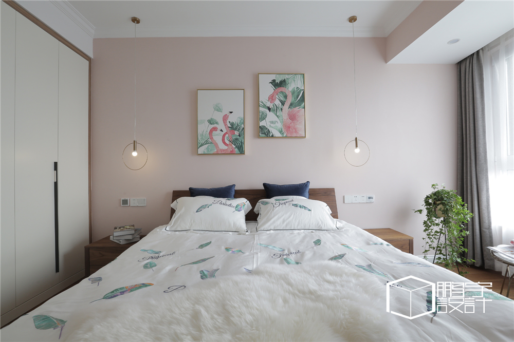 北欧风 110㎡邂逅温柔色彩-22