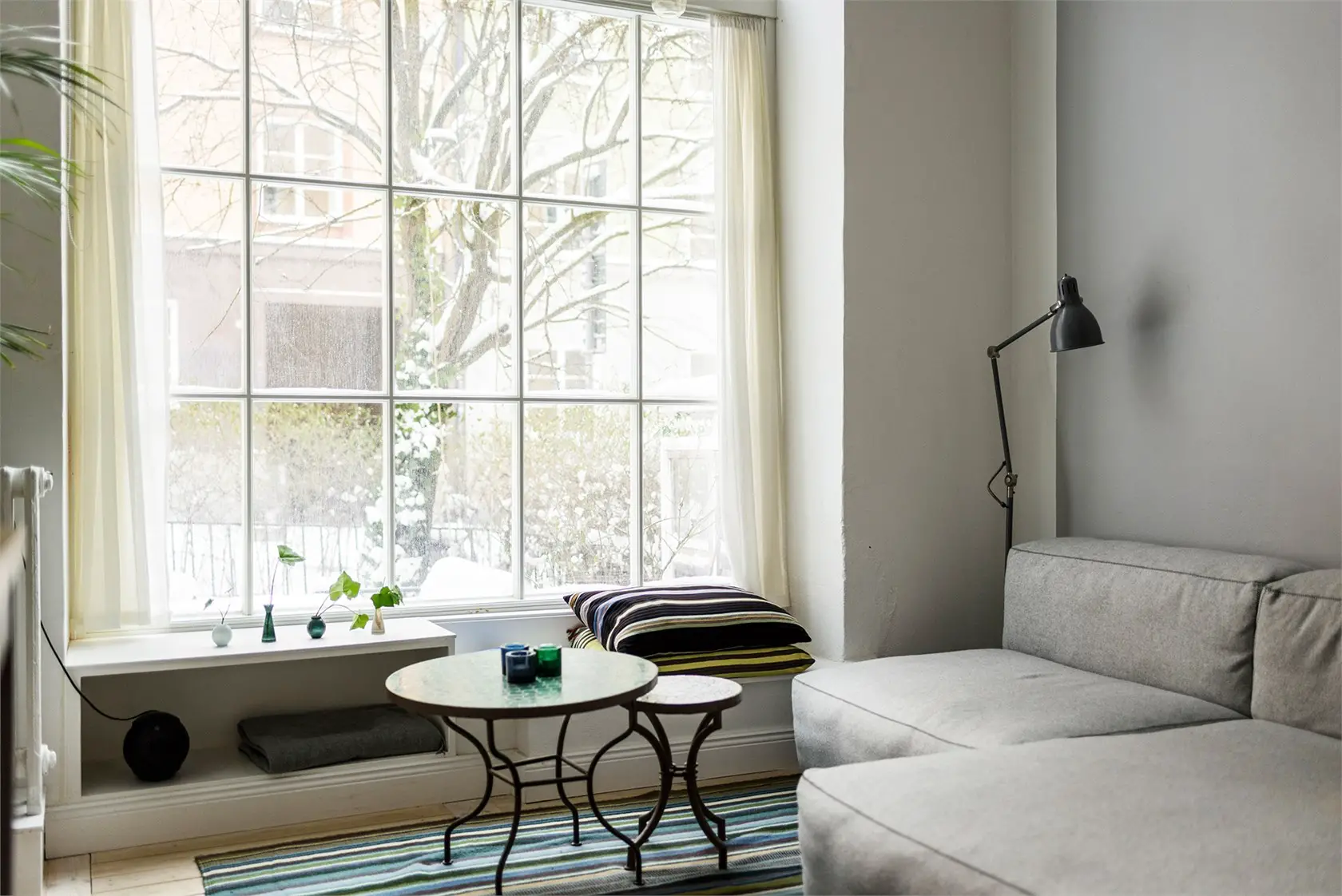 瑞典斯德哥尔摩 54m2 优化一居室，带阁楼卧室和私人花园-3