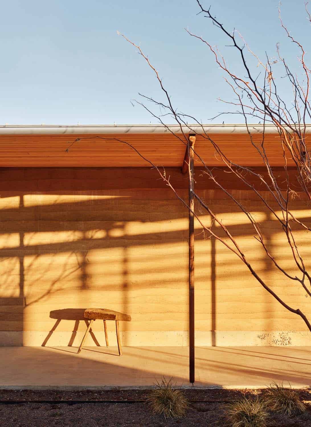 See this remarkable rammed earth house nestled on a Texas ranch-4