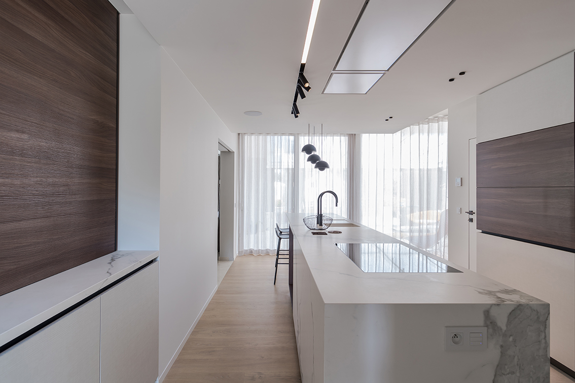 豪华厨房整体翻新项目丨室内建筑师Alexander Hugelier-14