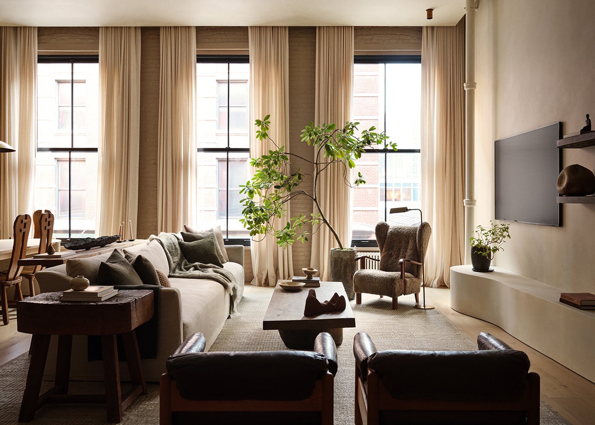 温柔的疗愈 · ember studio（Soho中心阁楼公寓项目）丨美国纽约市丨Ember Studio（创始人Stephan Betesh）-0