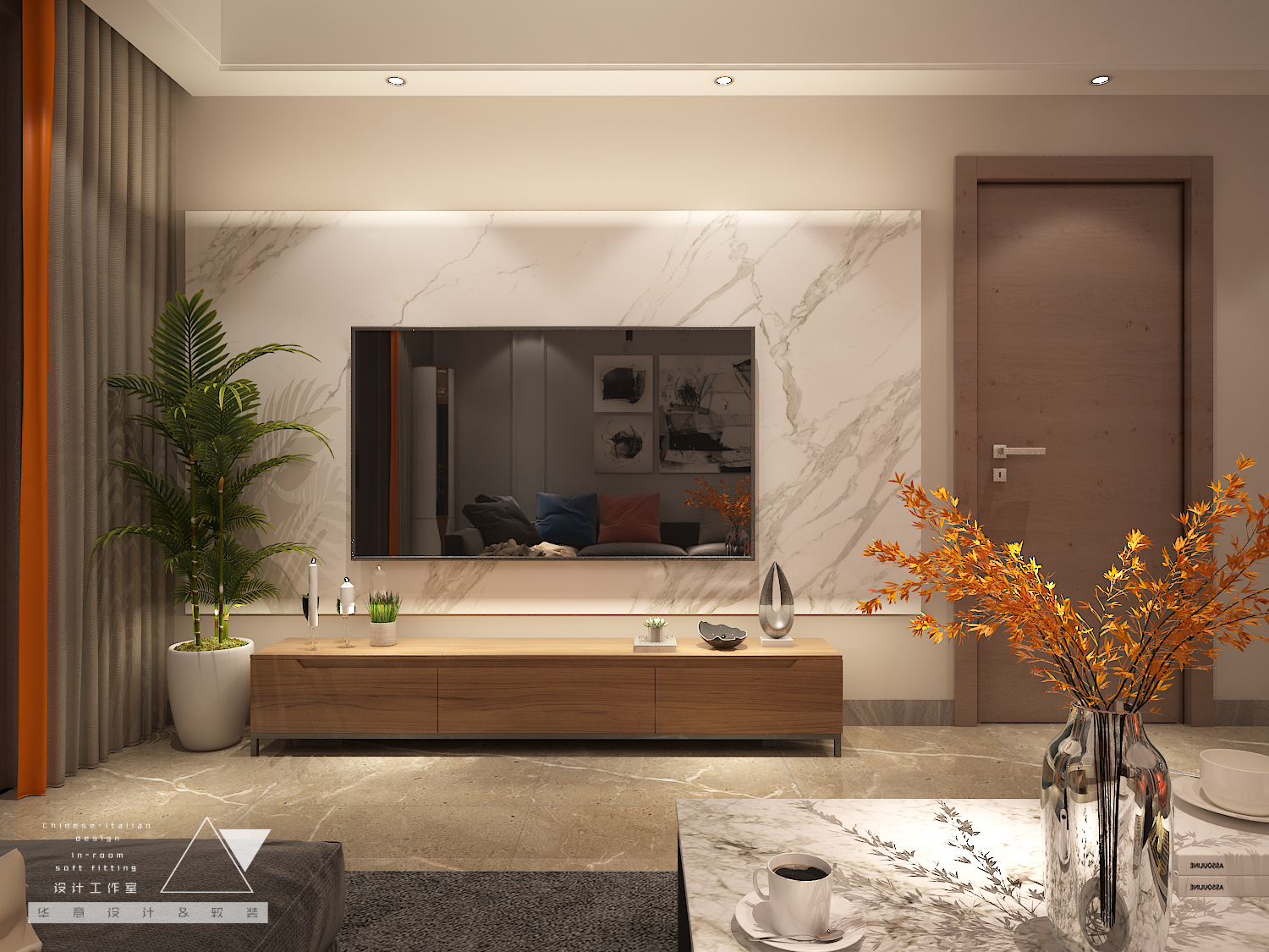 济宁绿地国际城平层洋房室内设计方案-62