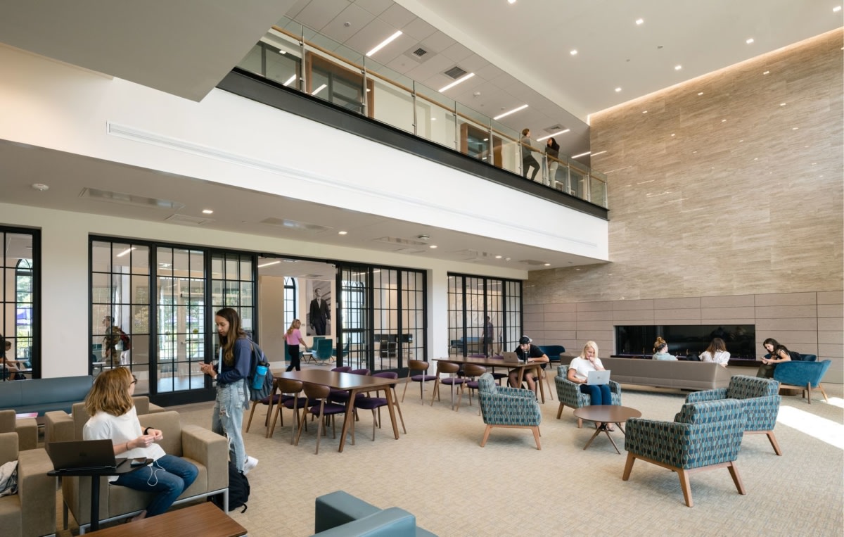 麻省 Stonehill College 商学教学楼丨美国丨The SLAM Collaborative-11