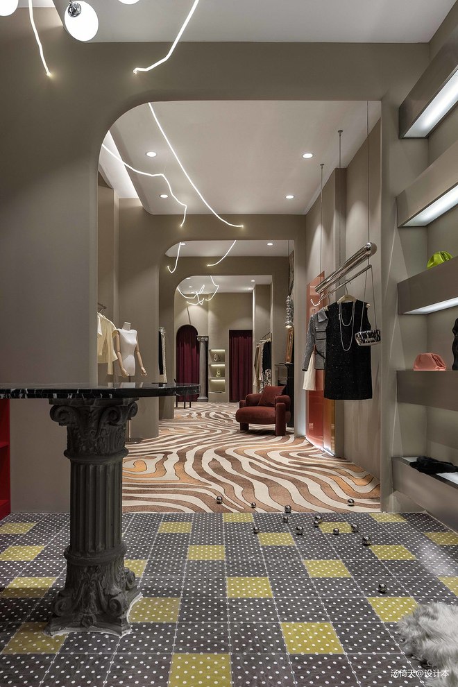 6万元商业展示60平米装修案例-20