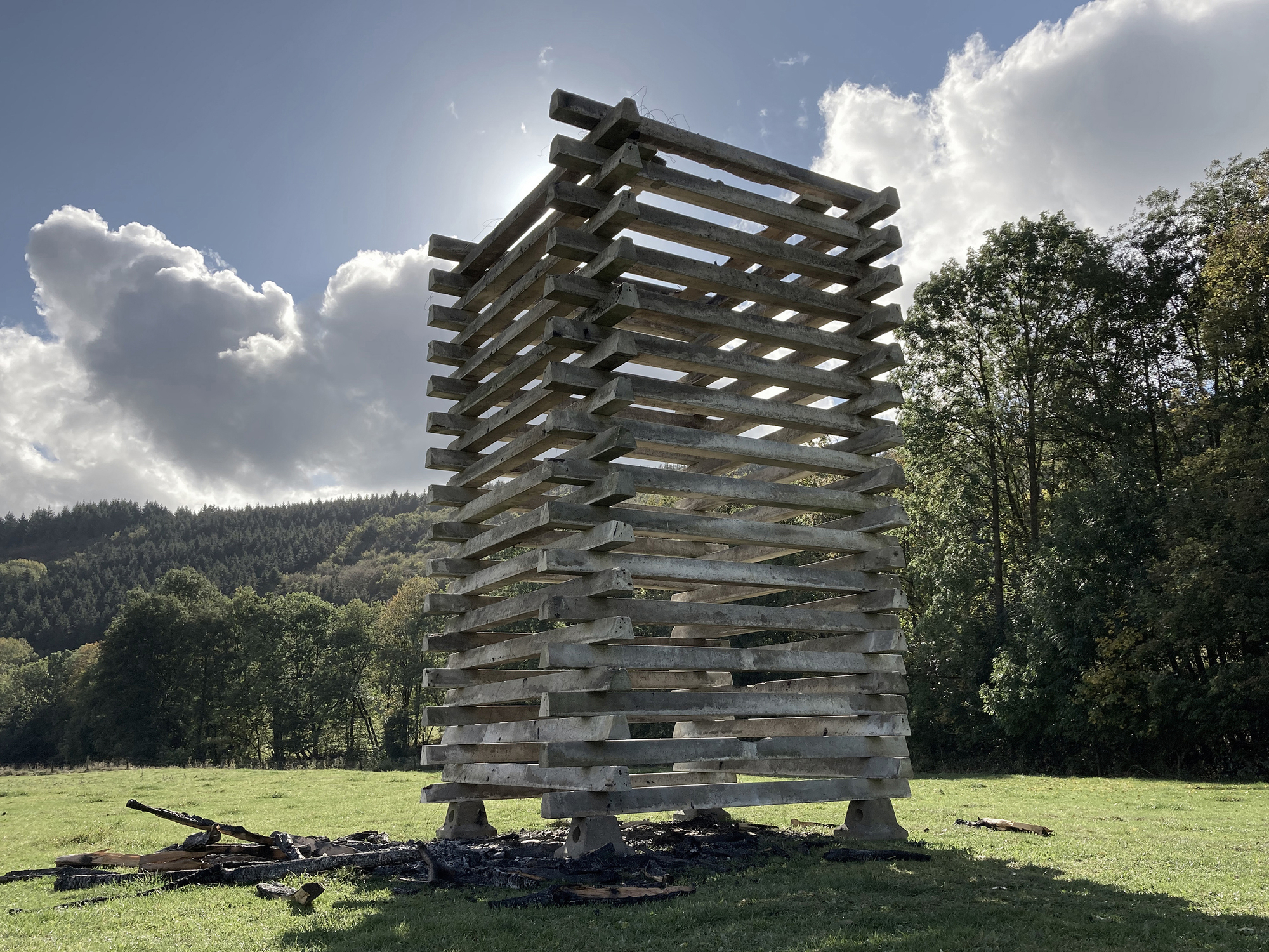 森林火灾装置丨德国丨Christoph Hesse Architects-12