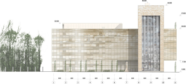 Mozhaiskoe公路办公建筑丨俄罗斯莫斯科丨Bavykin architects-34