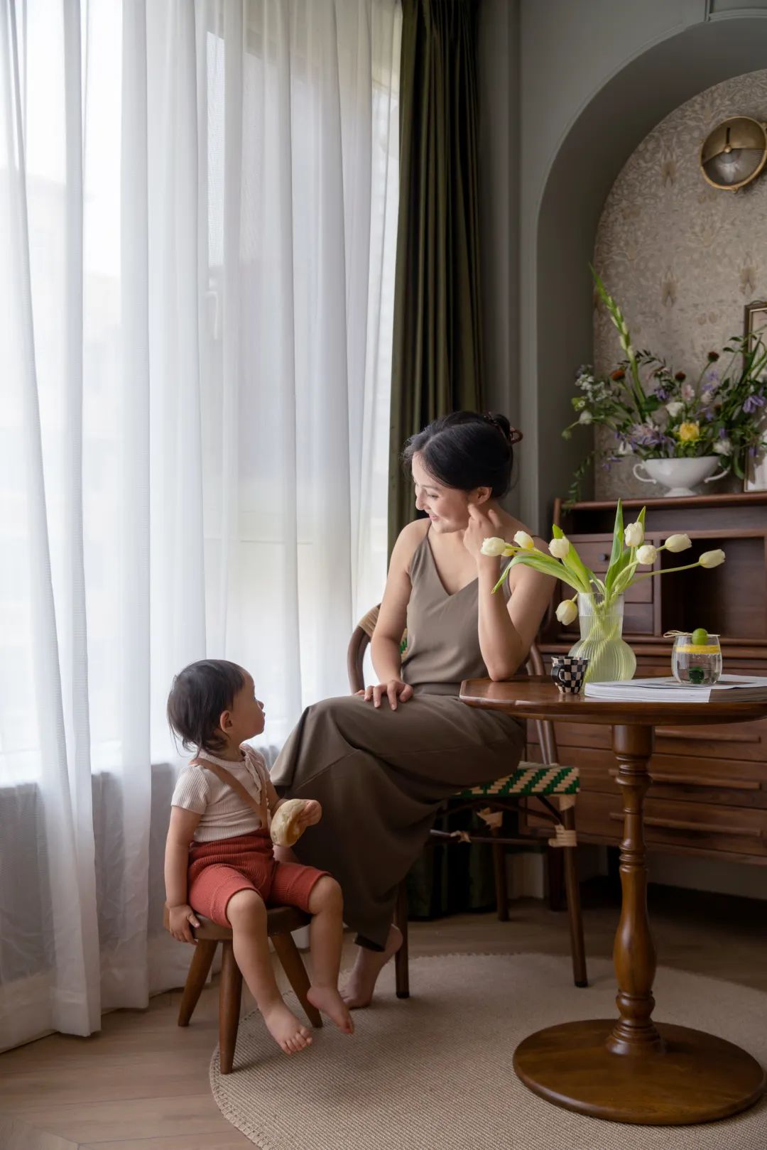 成都 120㎡复式轻法式家居丨中国成都丨李文虹-53