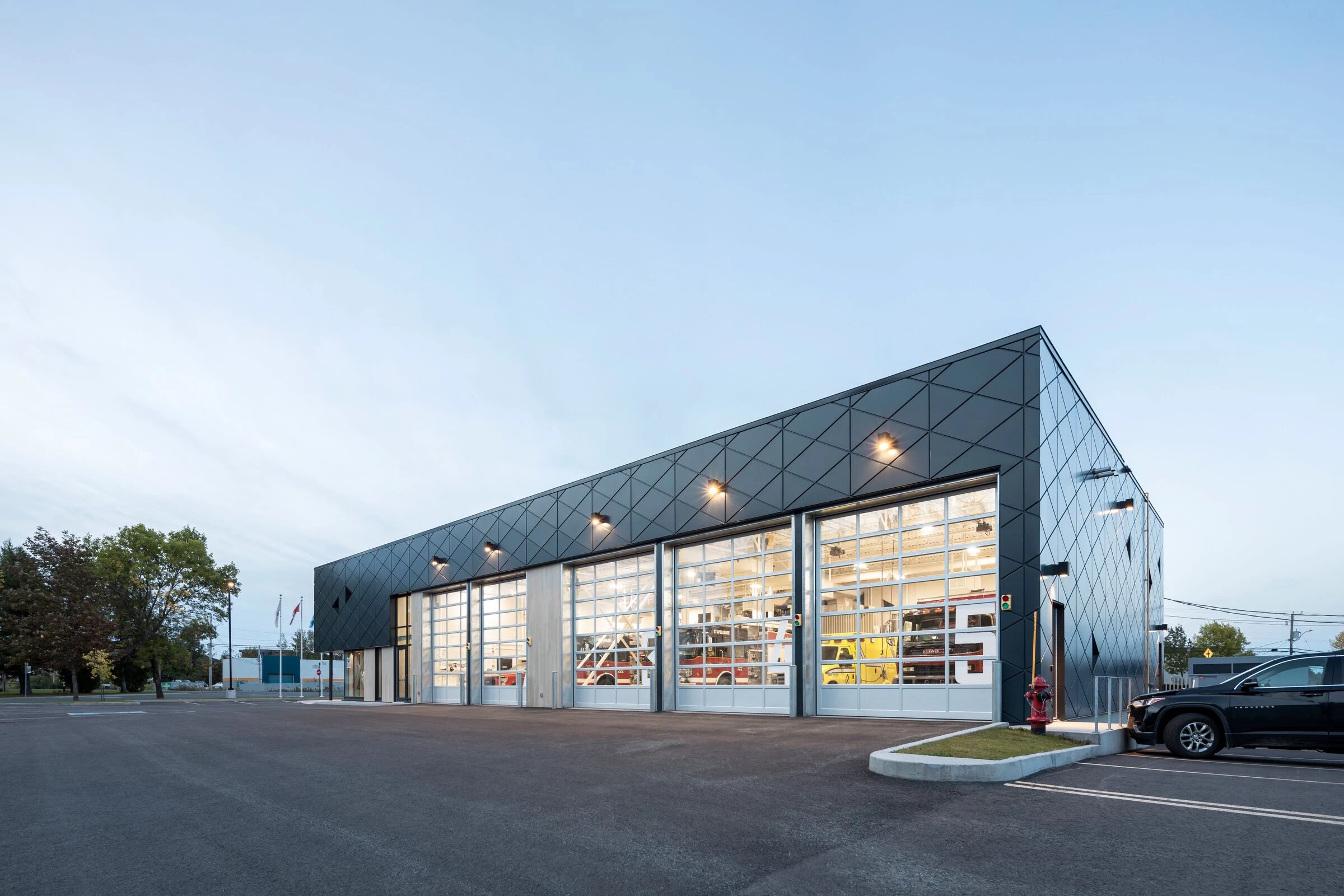 圣阿波利奈尔消防站丨加拿大魁北克丨CCM2 建筑事务所-36