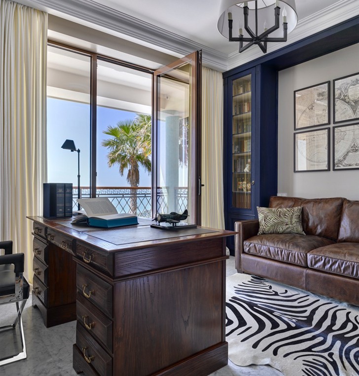 俄罗斯索契 400 平米豪华别墅 | 设计师 Katerina Lashmanova 的欧式风情杰作-12