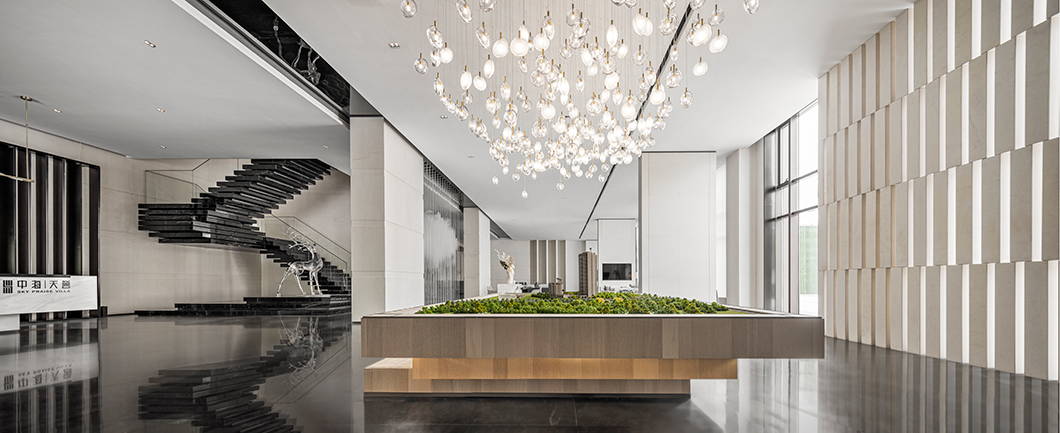 哈尔滨中海·天誉售楼处 | 简约纯粹的精神乐园-30