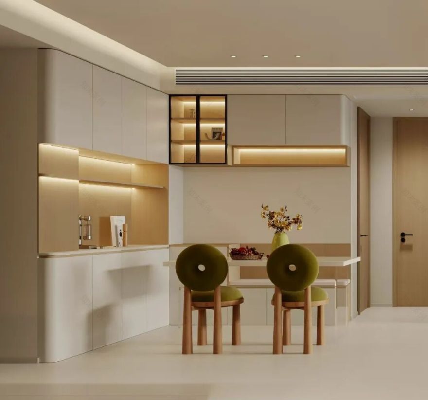 丽园作品|新浦嘉园100㎡:光影织就现代家居生活诗行-18