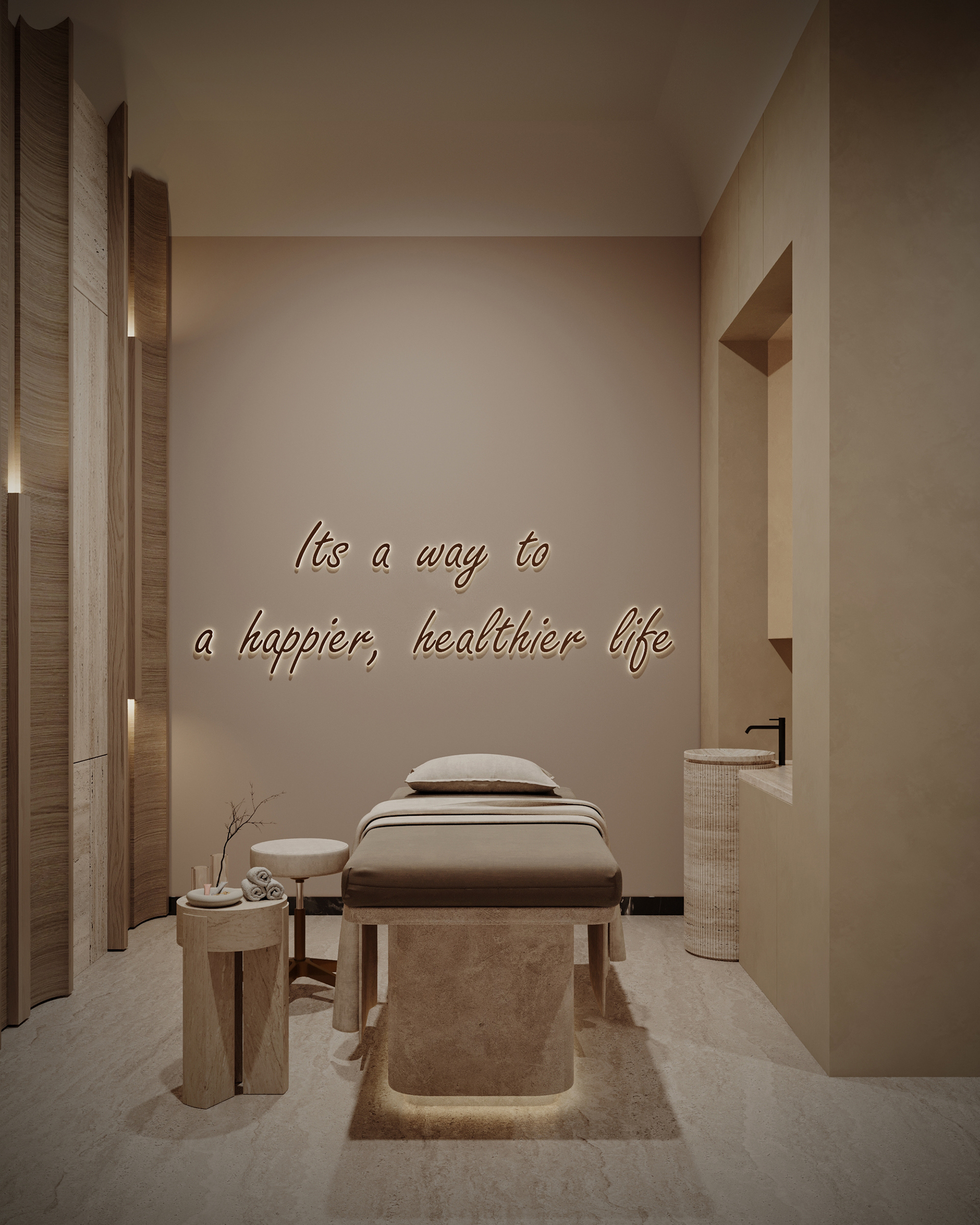 现代有机美容院丨沙特阿拉伯塔布克丨RAWABI DESIGN-28