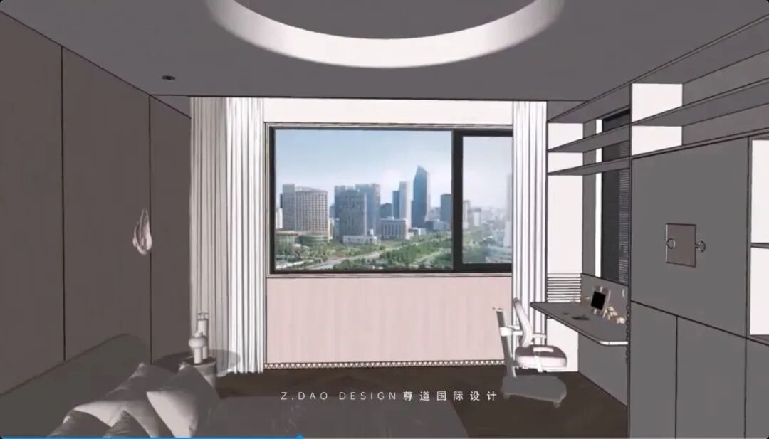 尊道新作|合肥『文一·塘溪津门』1000㎡折衷主义别墅，专治豪宅审美疲劳。-239