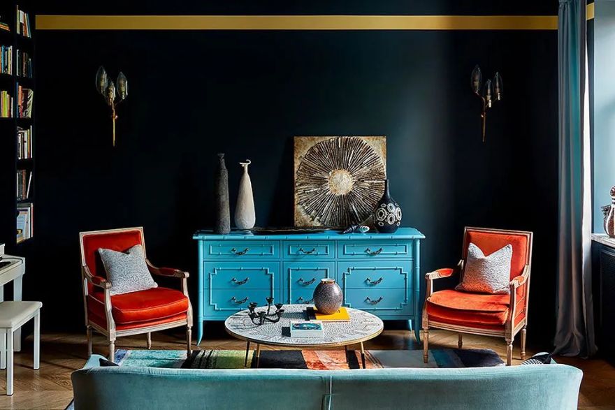 莫斯科市中心典雅浪漫别墅设计丨俄罗斯莫斯科丨Alisa Shabelnikova-7