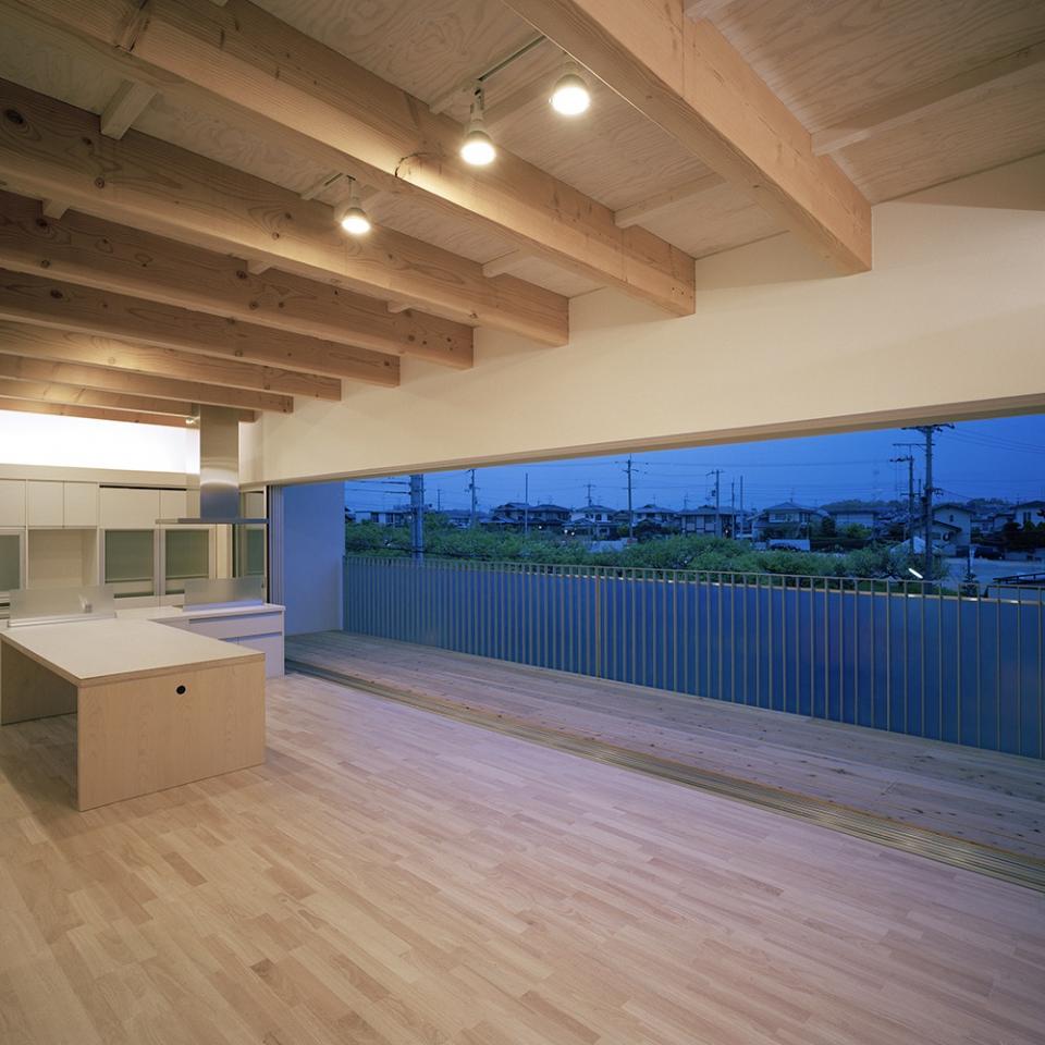 藤沢台の家｜三つの中庭のある家丨日本大阪丨水谷嘉信建築設計事務所-5