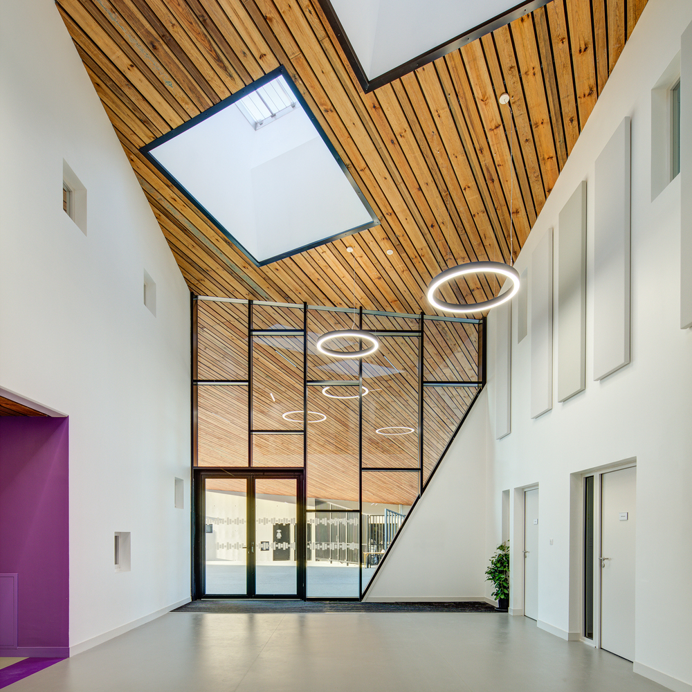 法国北佩利克学校 · 融入环境的创意建筑-21