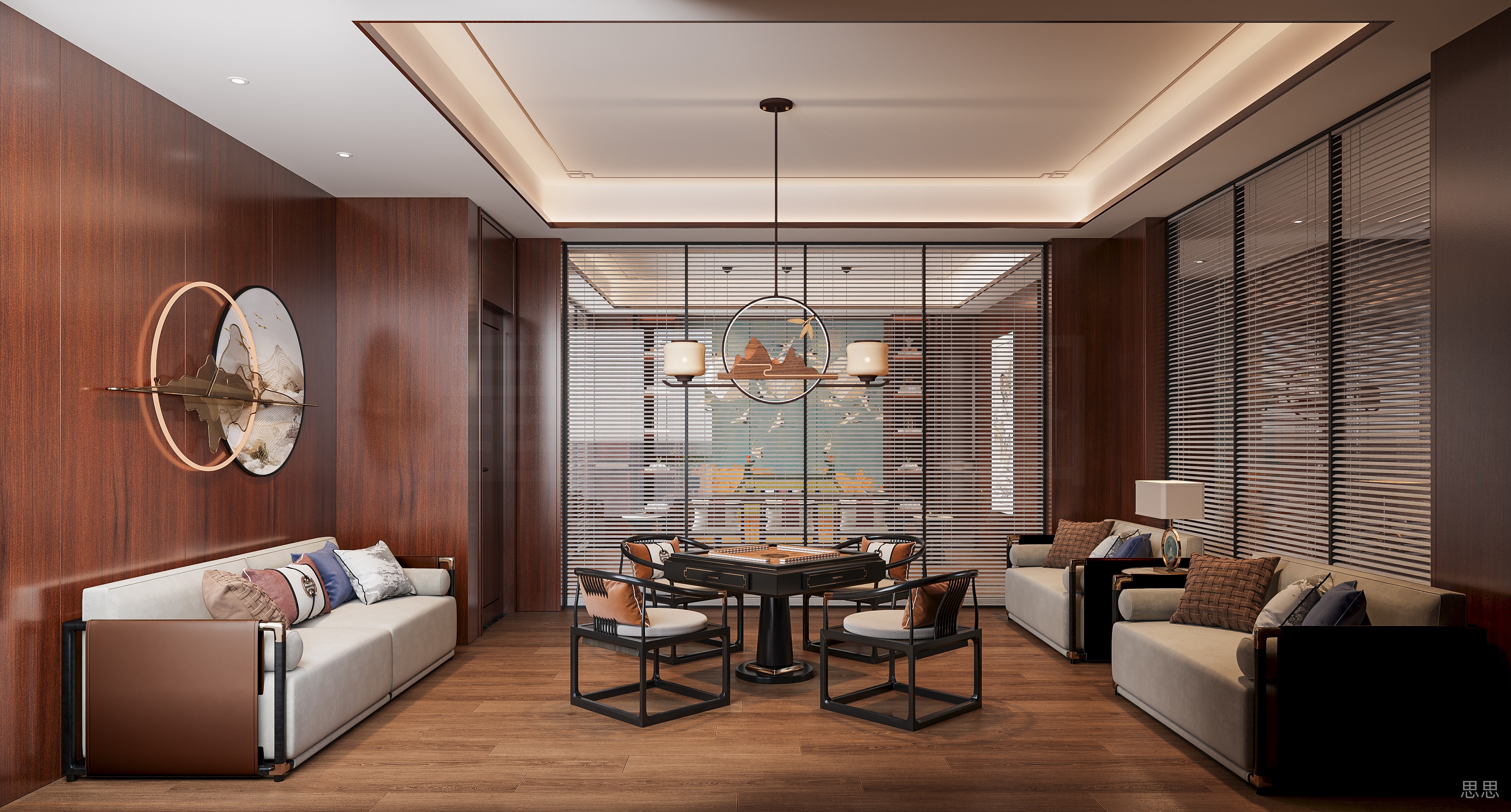 安静的力量，中式办公室-2