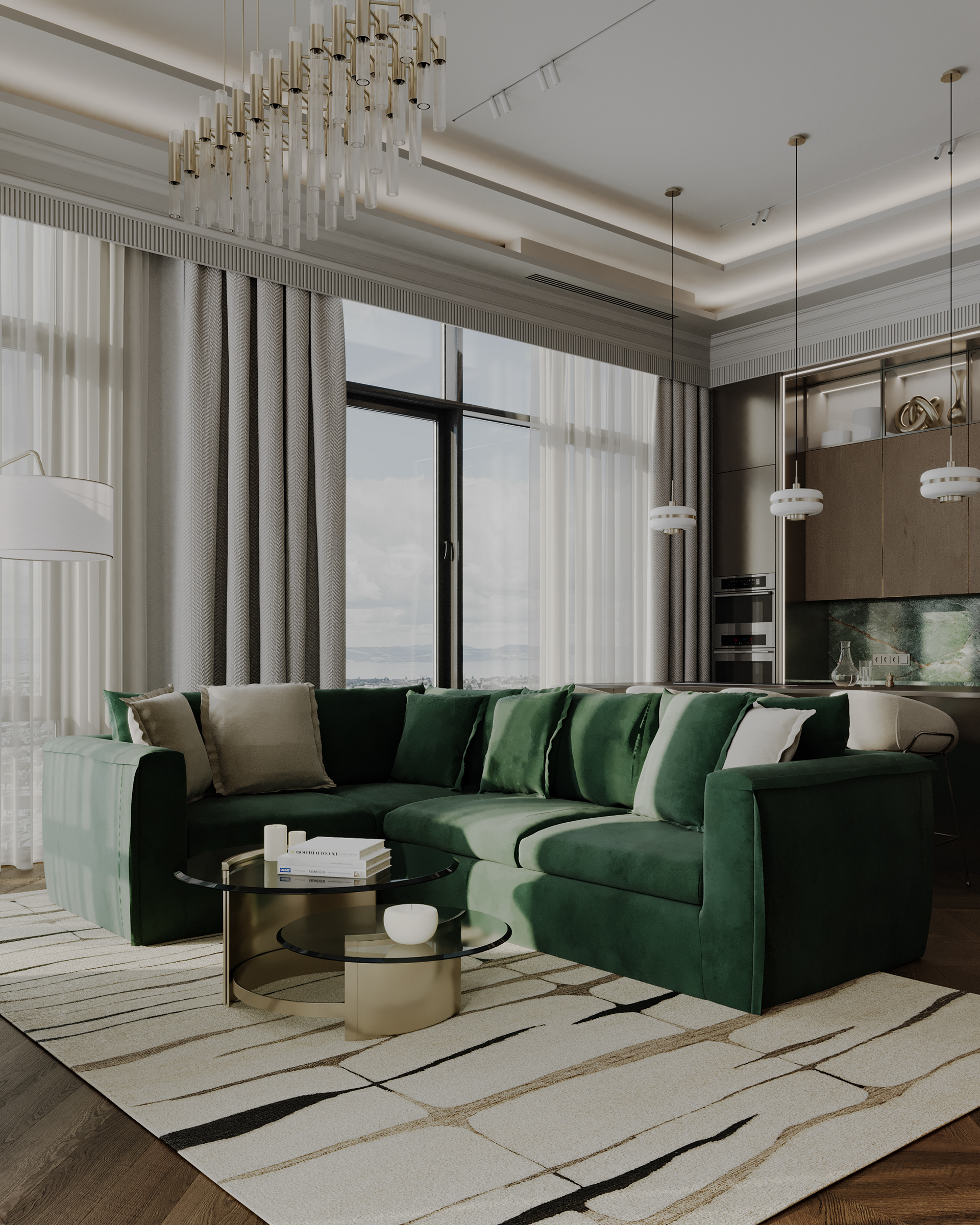 квартира в жк "West Garden" 140м2-13