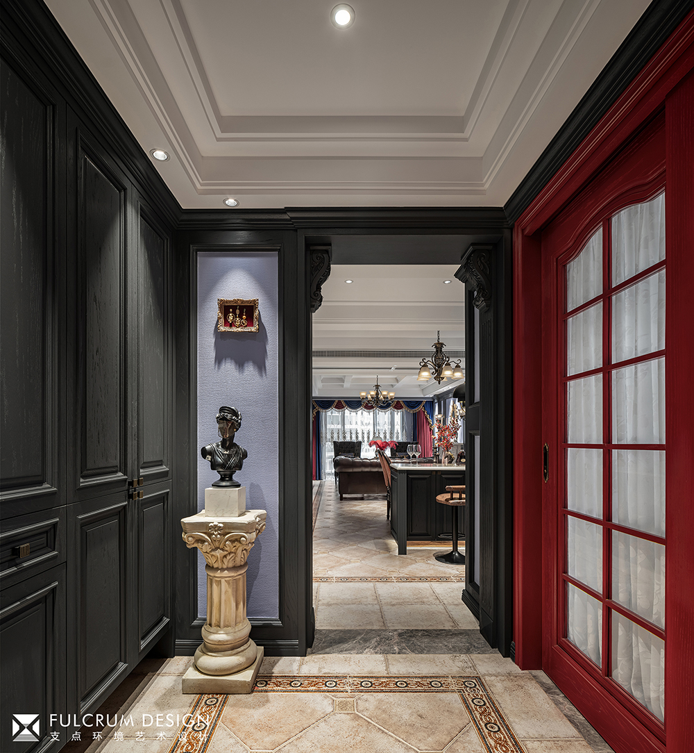 沉醉下的斑斓 · 美式风格三口之家的精彩设计丨支点设计-11