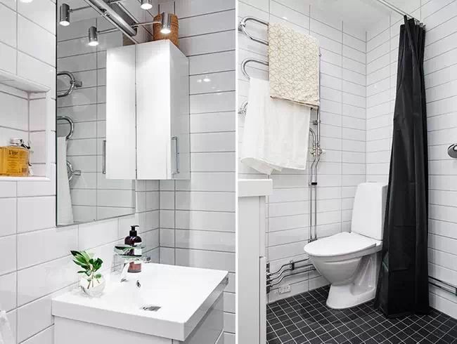 豪华别墅 现代风格瑞典50平米简约风公寓-7