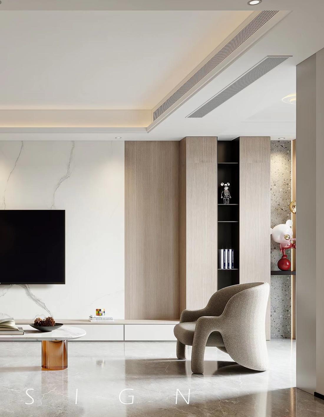 汕头瑜珑湾现代简约风格温馨之家丨中国汕头-7