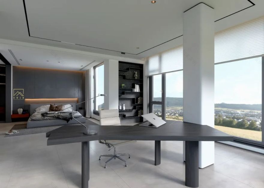 长沙望城自建别墅丨中国长沙丨美颂上镜室内建筑设计-38