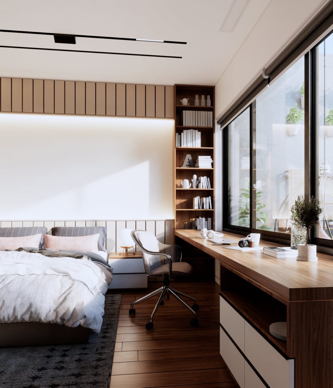 3D卧室女孩室内模型丨Gi Trap-3