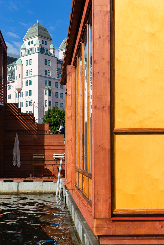 奥斯陆港湾漂浮式古堡风格浴室丨ACT!,Borhaven Arkitekter-34