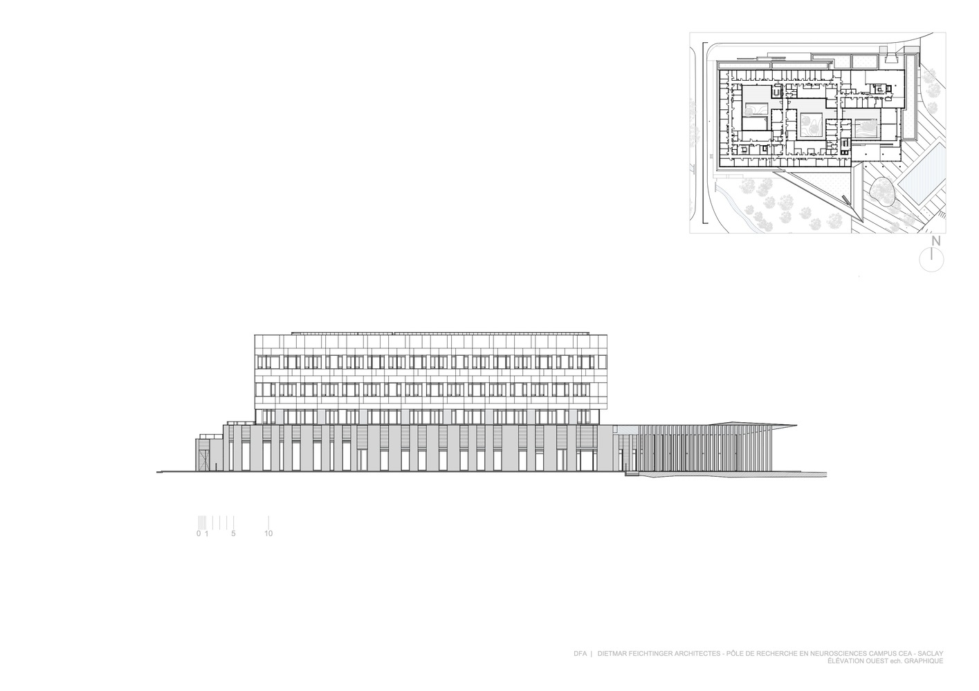 巴黎萨克雷神经科学研究所丨法国巴黎丨Dietmar Feichtinger Architectes-67