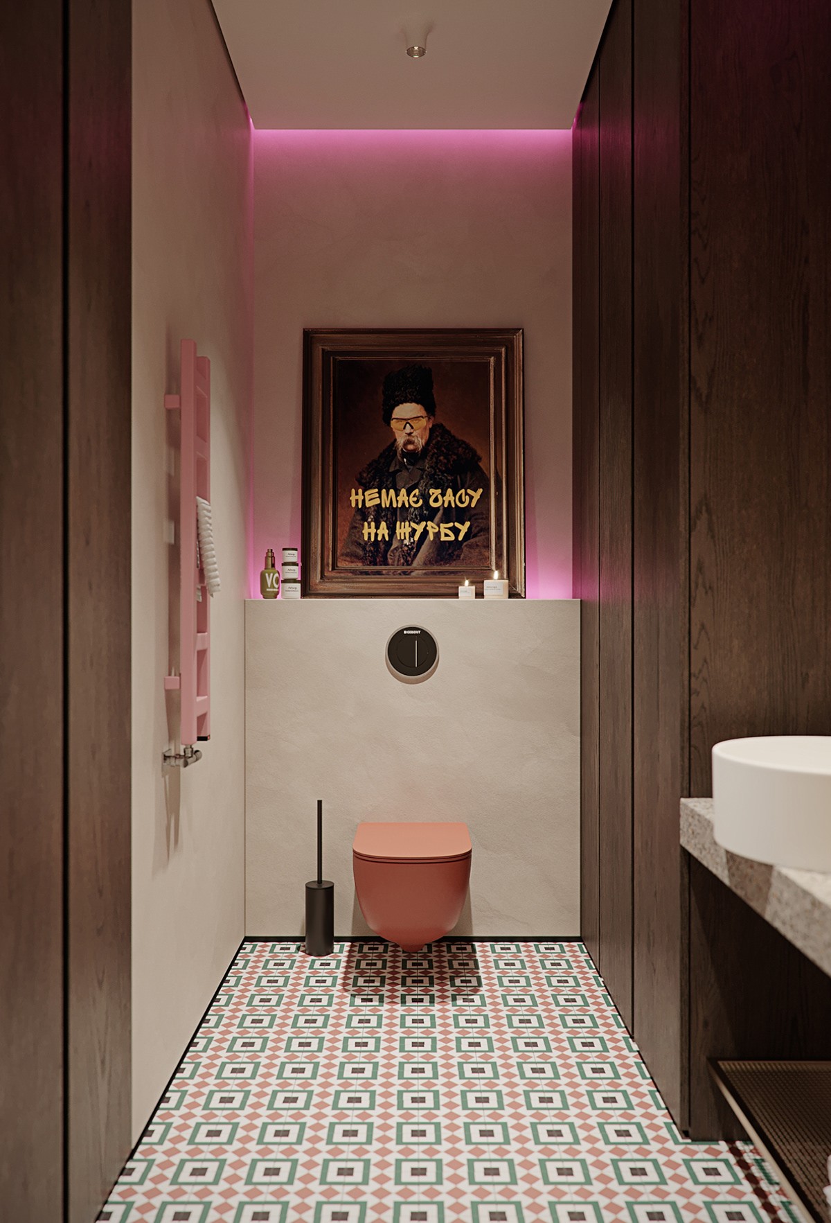 64㎡多彩小空间公寓设计-12