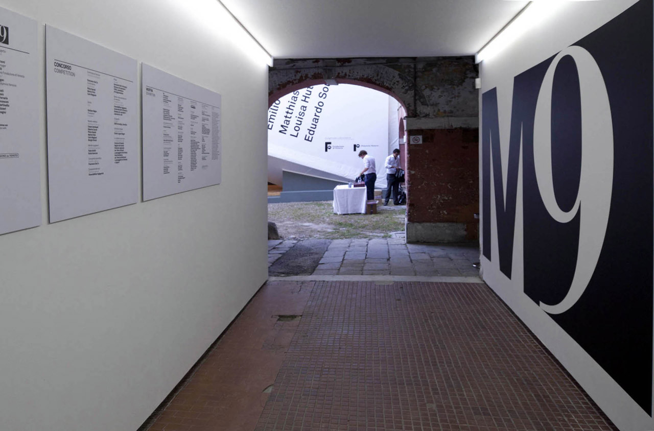  Temporary pavilion inside a cloister 
			-2