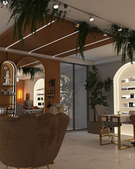 INTERIOR DESIGN BEAUTY SALON / DISEÑO SALON DE BELLEZA