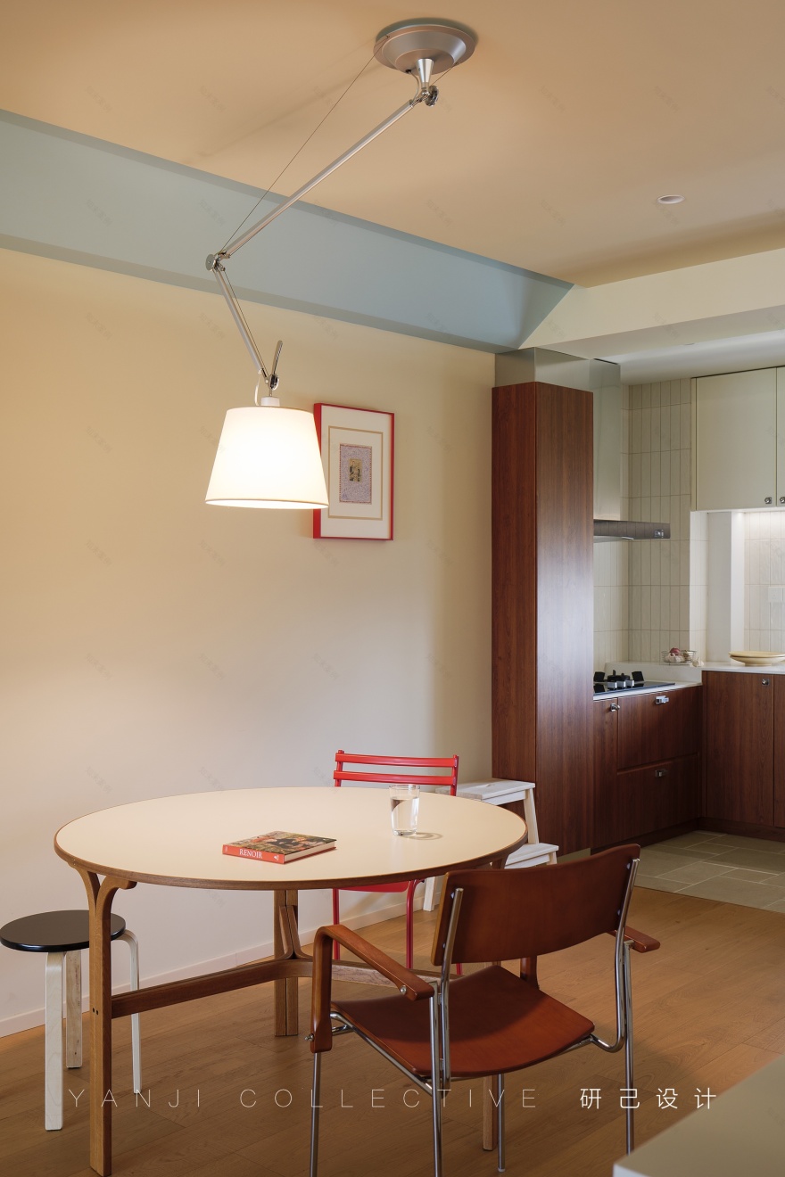 150㎡柚木色的中古家丨中国芜湖丨研己设计-14