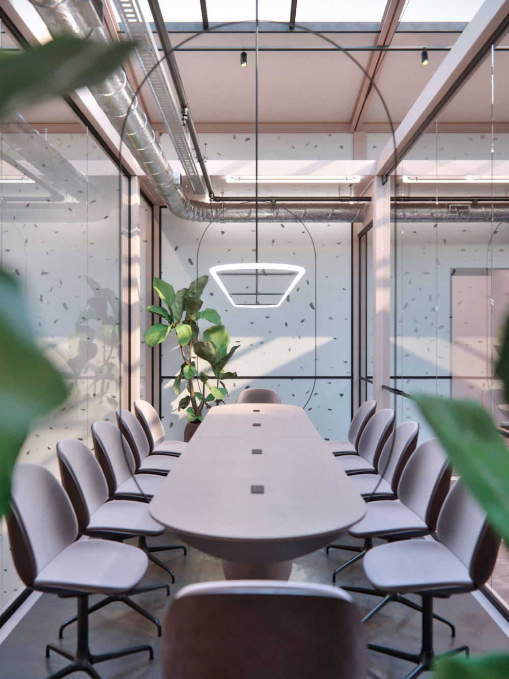 现代创意办公空间设计丨KSh Design-9