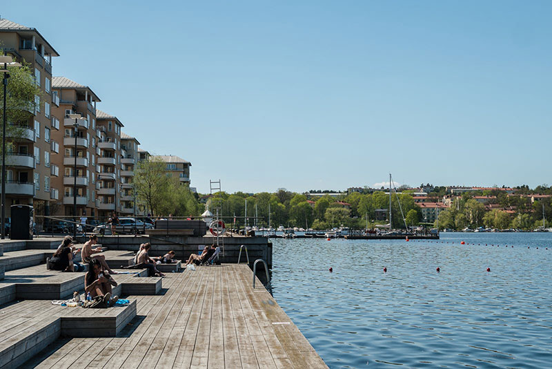 斯德哥尔摩新住宅楼里的阅读室公寓-31