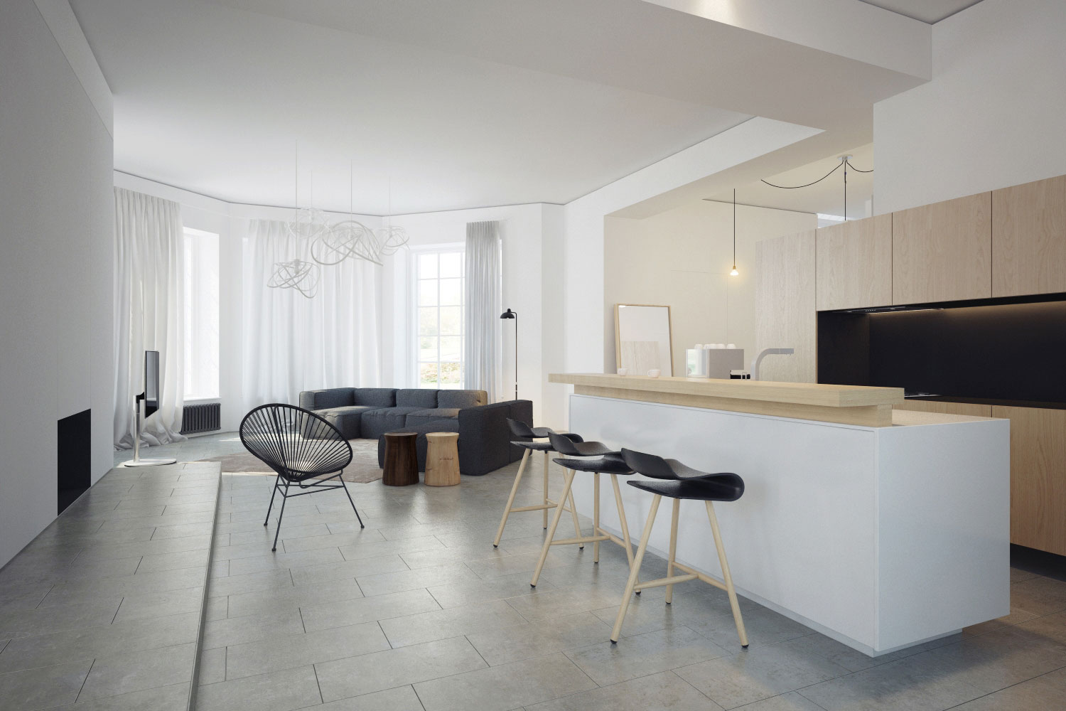 别墅室内设计丨乌克兰丨Yurima Architects-2