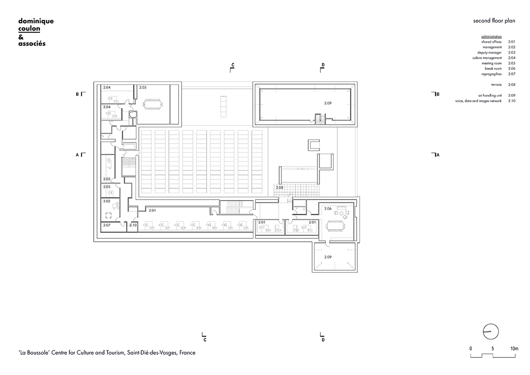 La Boussole 文化和游客中心丨法国丨Dominique Coulon & associés-77