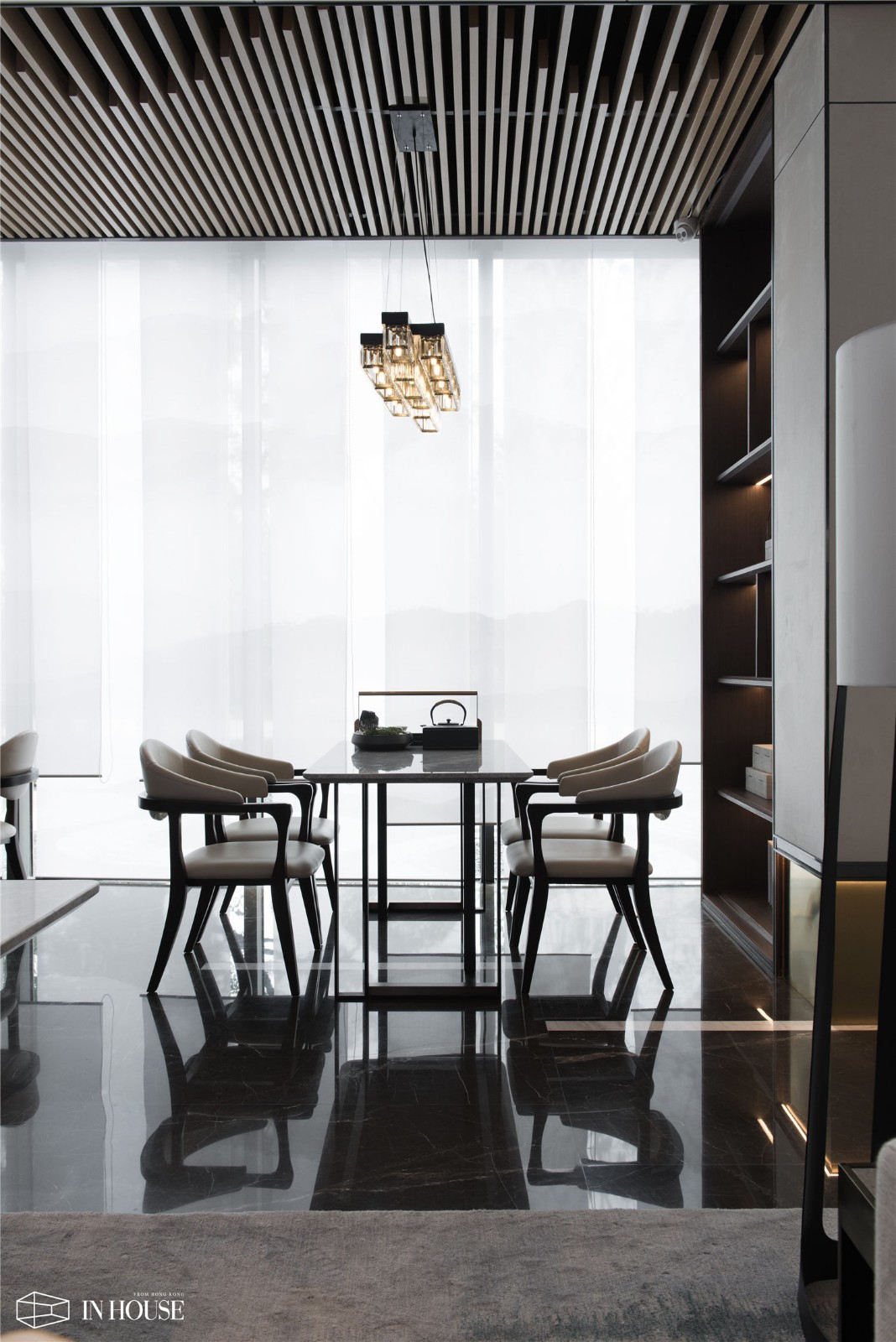 和润名门世家售楼处“泉城荷韵” INHOUSE设计-12