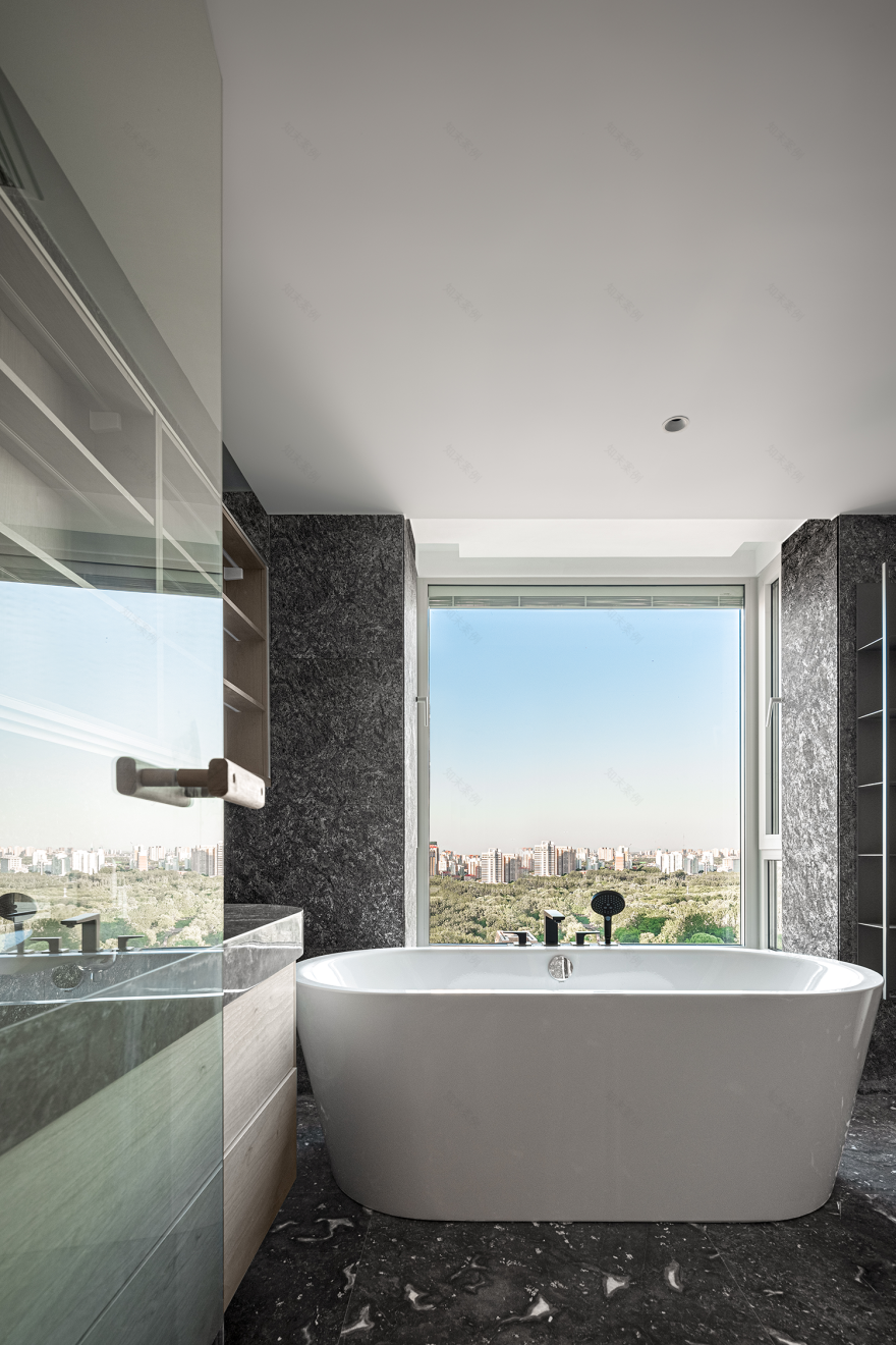 首发 . 孙谱淳|北京 358㎡ 天际大平层!【环球设计2992期】-53