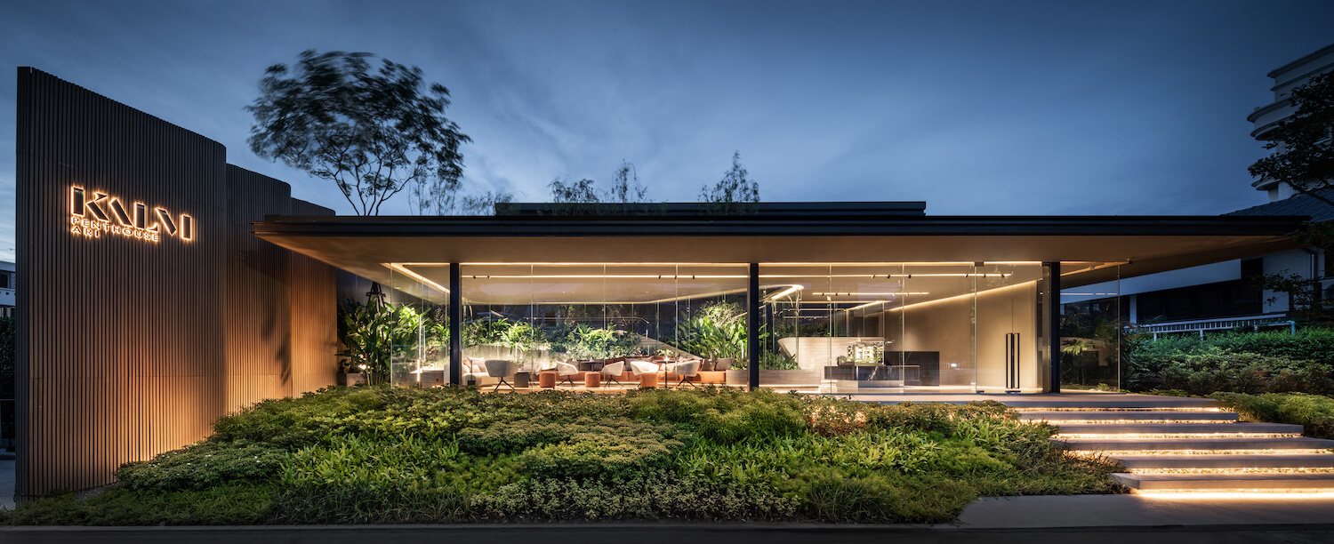 卡尔姆·阿里顶层公寓,展示画廊丨泰国曼谷丨Paon Architects-13