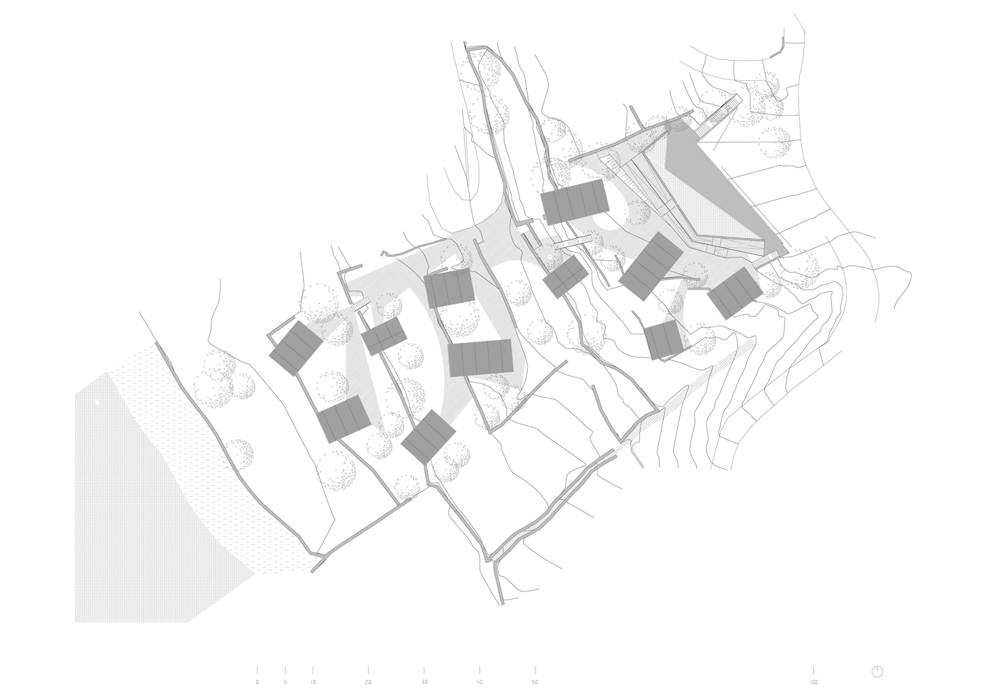 葡萄牙 Alvarenga 森林中的模块化小屋群丨SUMMARY-56