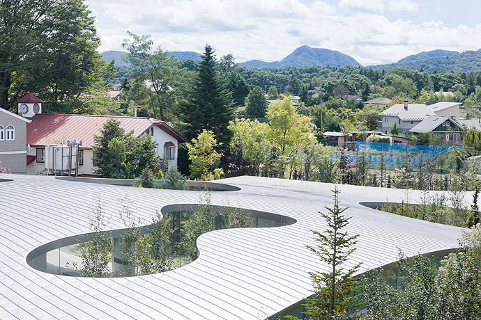 轻井泽千住博美術館丨日本丨西泽立卫-40