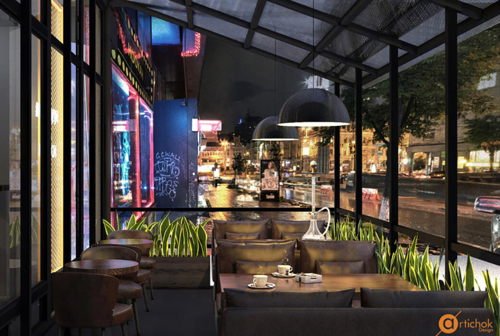 Art urbanism in hookah bar - Art-i-chok-23