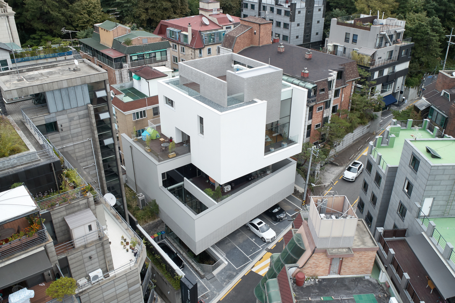 茧式建筑丨韩国首尔丨L'eau Design-24