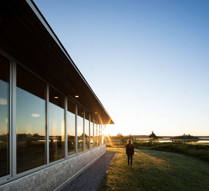 盐水草堆灵感,加拿大海边度假屋-34