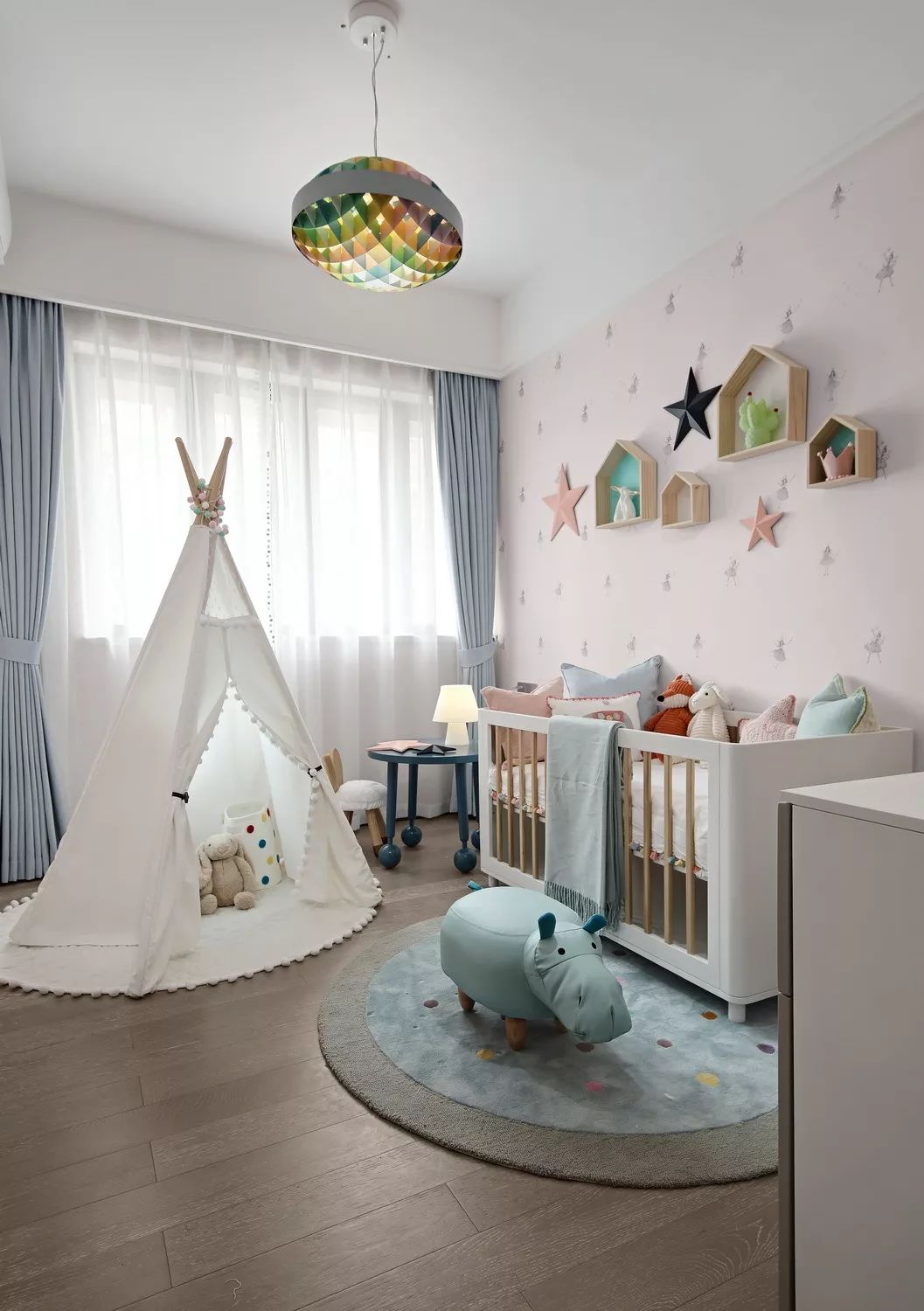 华墨国际 | 广州万达城 120㎡中式迷藏空间-41