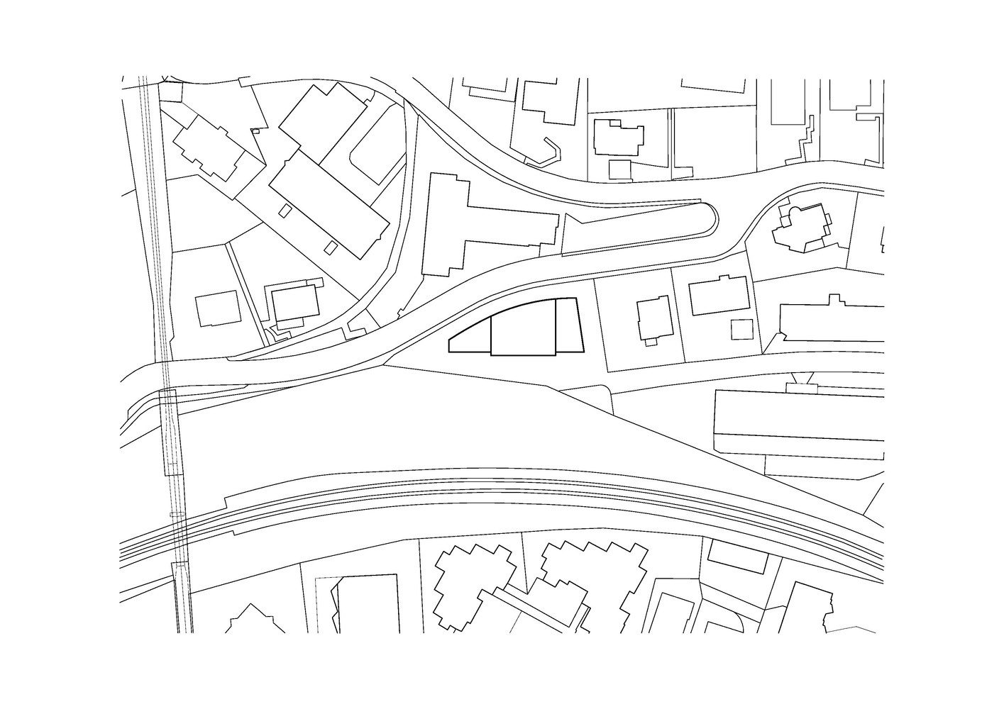 瑞士湖边网格建筑丨DF_DC-42
