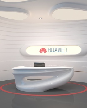 华为科技体验店室内设计方案