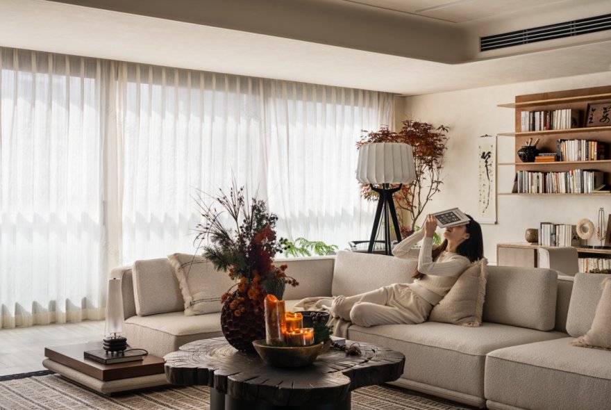 佛山万科世纪灯湖·臻府丨中国佛山丨IF DESIGN 羽果设计-1