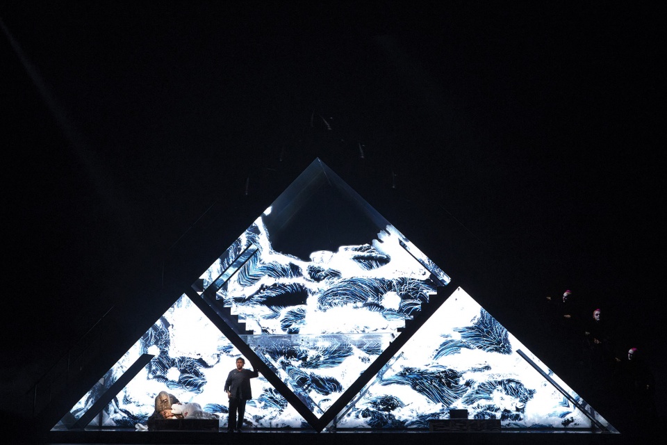 新版《图兰朵》歌剧舞台设计丨瑞士日内瓦丨teamLab-35